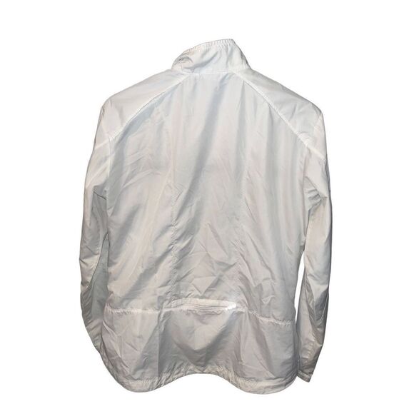 Nike Women's Windbreaker Zip Up Jacket Size XL White - Picture 2 of 9